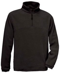 B&C CGHIGH - Fleece med Dragkedja Black