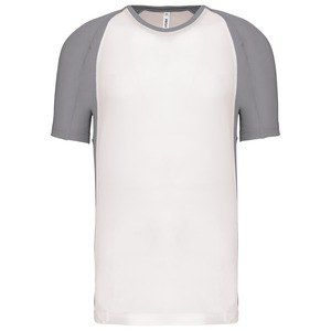 Proact PA467 - Unisex tvåfärgad sport kortärmad T-shirt