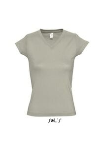 SOL'S 11388 - Kvinnat-shirt "V" -krage MOON Kaki