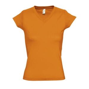 SOL'S 11388 - Kvinnat-shirt "V" -krage MOON Orange