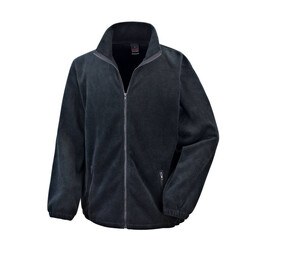 Result RS220 - Fleece Man Långa ärmar Stor Dragkedja