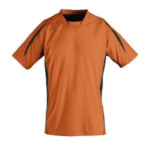 SOL'S 01639 - Maracana barns kortärmad arbetsskjorta Orange / Black
