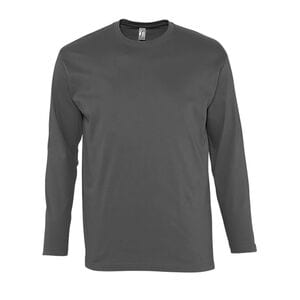 SOL'S 11420 - T-shirt med rund hals, herr Monarch Dark Grey