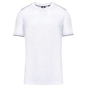 WK. Designed To Work WK3020 - Herr Daytoday kortärmad T-shirt White / Navy