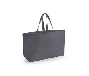 WESTFORD MILL WM696 - OVERSIZED CANVAS TOTE BAG Graphite Grey