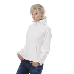 B&C B630F - Softshell med huva