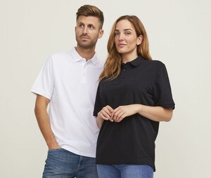 PRODUKT - JACK & JONES JJ7556 - Ekologisk bomullspolo